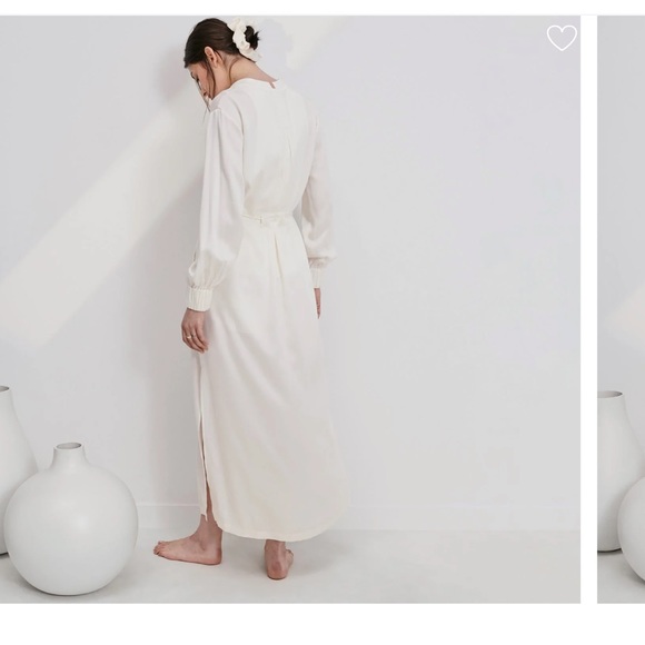 Lunya Long Silk Robe - Picture 3 of 4